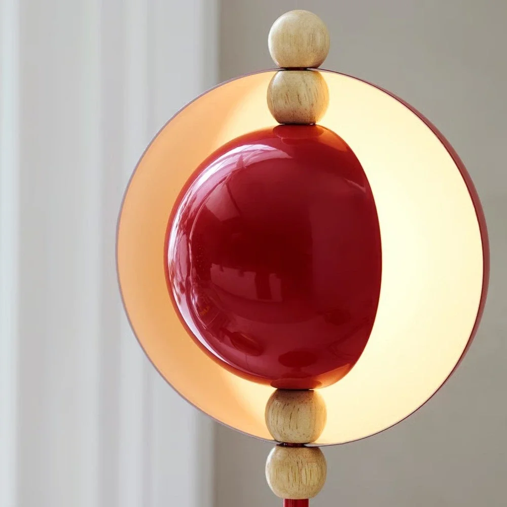 Ikea STRÅLA Strala LED Decorative Table Lamp Metal Battery Operated/Red New
